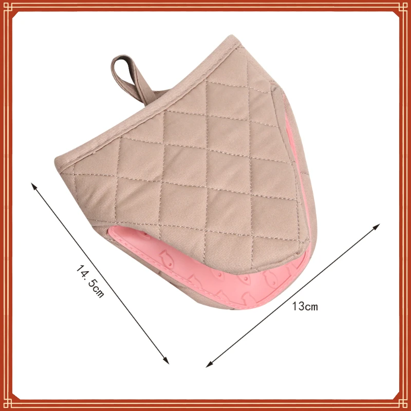 

New in Piece Silicone Anti-scalding Oven Gloves Mitts Kitchen Silicone Gloves Tray Dish Bowl Holder Baking Insulation Hand Clip