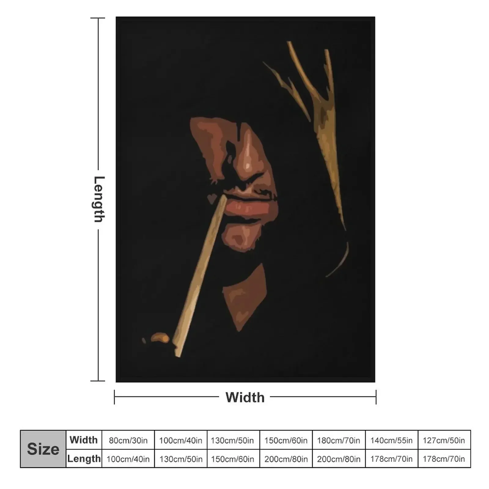 Картина Aragorn The Strider забавные подарки одеяло аниме декоративные одеяла