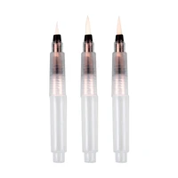 9pcs watercolor brush pens durable flexible portalbe water soluble pencils water coloring pen brush pen for watercolor