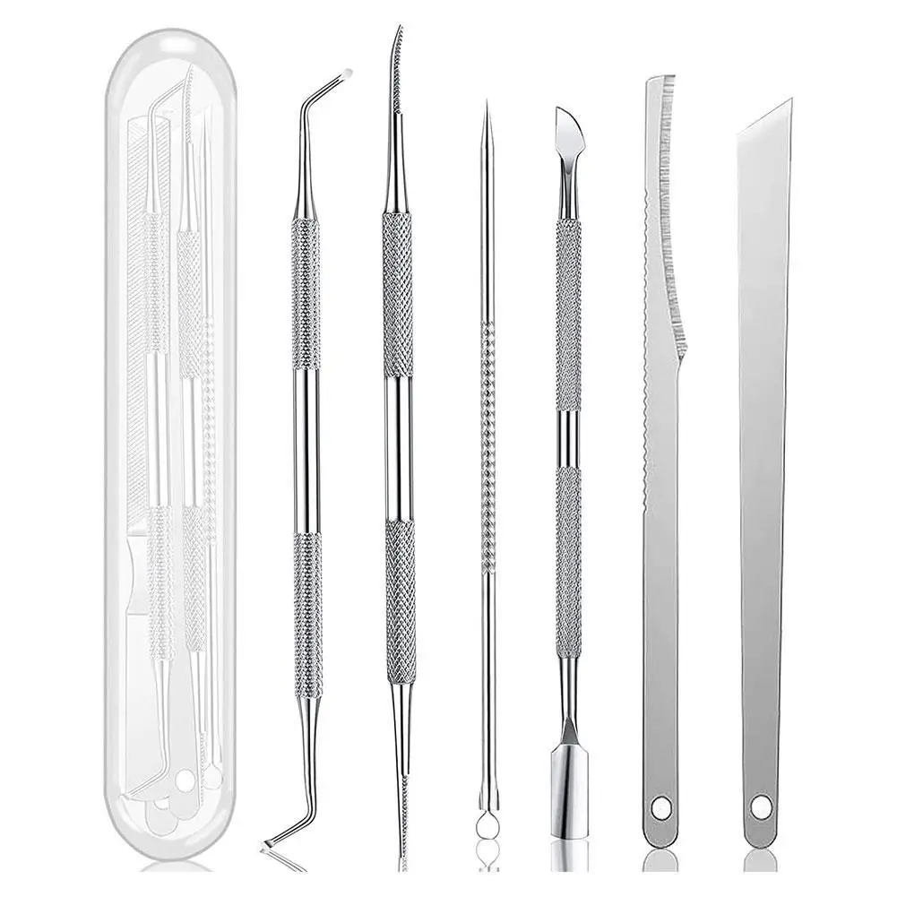 

6Pcs Manicure Pedicure Tools Toe Nail Shaver Feet Pedicure Knife Kit Foot Callus Rasp File Dead Skin Remover Foot Care Tools