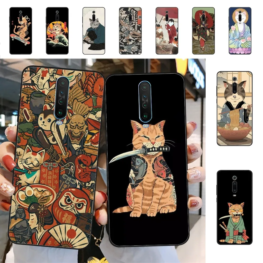 

Great Ramen Wave Japan Phone Case For Redmi 5 6 7 8 9 10 plus pro 6 7 8 9 A GO K20 K30 K40 pro plus F3 Fundas