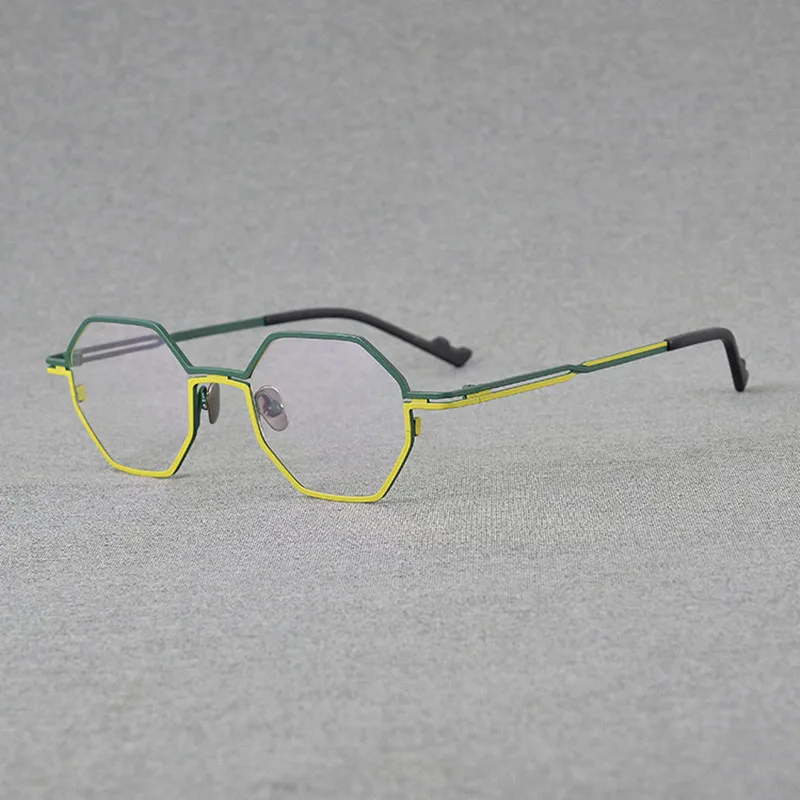 Новая дизайнерская индивидуальная оправа для очков из чистого титана