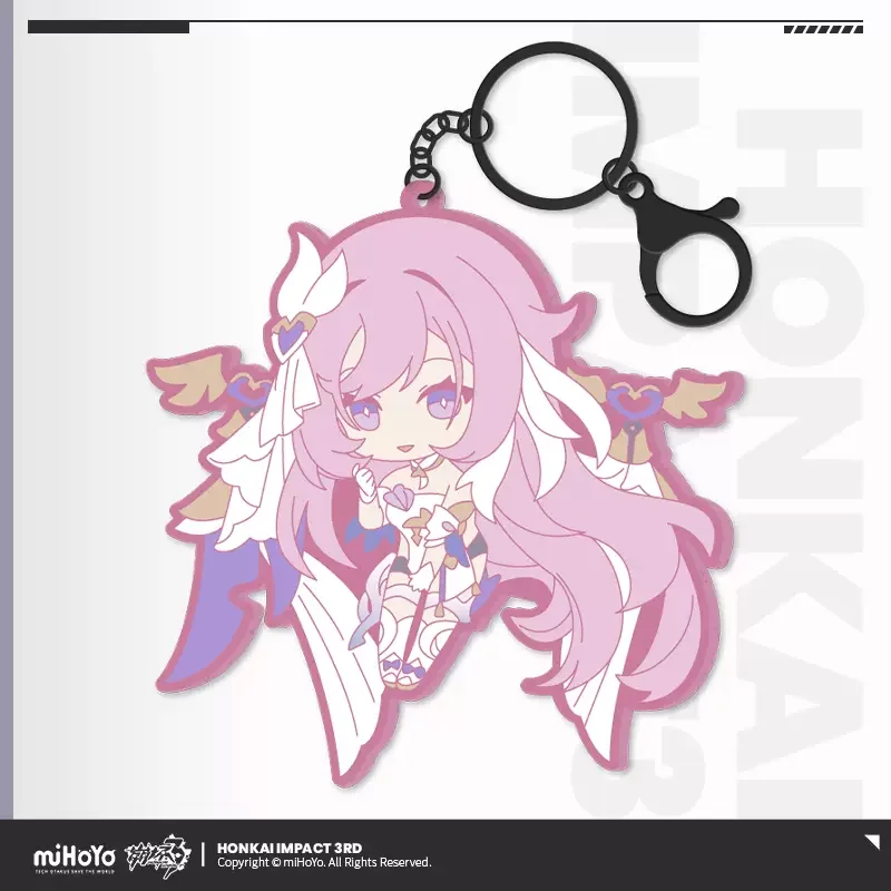 Sunsyea Honkai Impact 3-й официальный товар miHoYo, оригинальный подлинный силиконовый брелок в версии Q, брелок Herrscher of Human (art.: 3920cbe2134ae) - 3920cbe2134ae