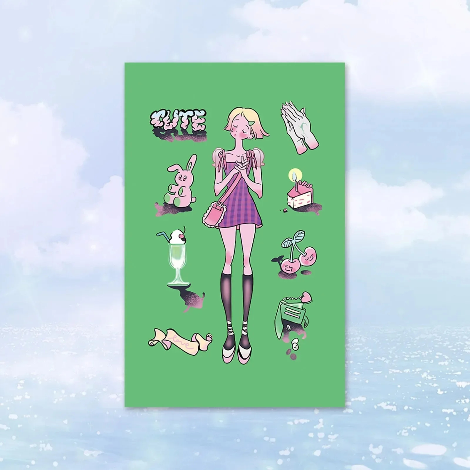 

Карманные стикеры в корейском стиле