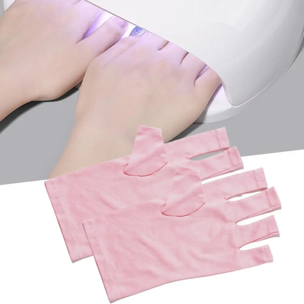 

1 пара, быстросохнущие перчатки для ногтей, 2 цвета