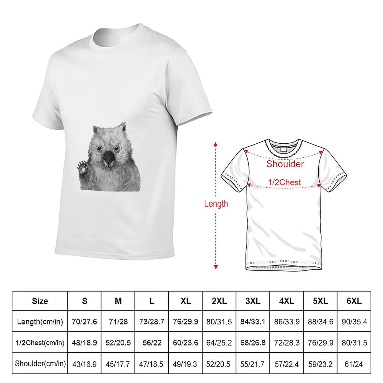 Футболка Wombat мешковатые рубашки футболка с рисунком винтажные футболки рэпера