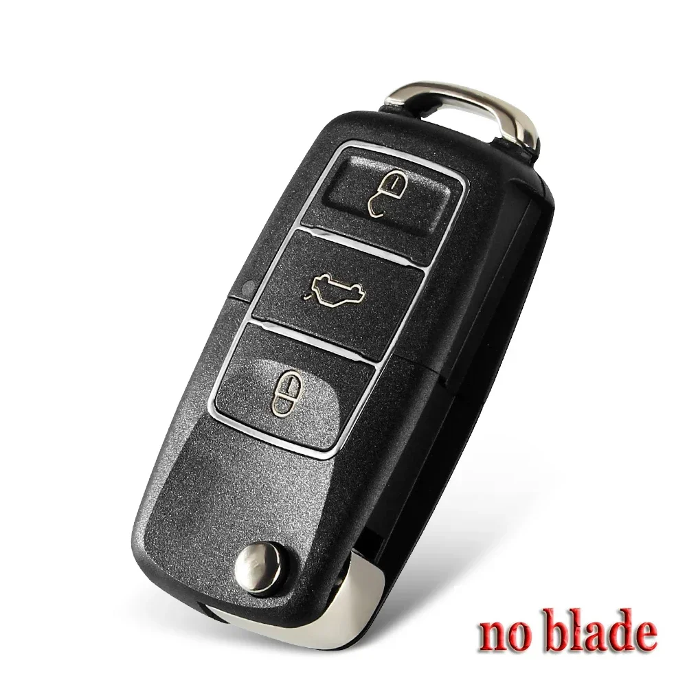 

Складной автомобильный ключ KEYYOU с 3 кнопками для Volkswagen Vw Jetta Golf Passat Beetle Skoda Seat Polo B5 чехол для дистанционного ключа от машины
