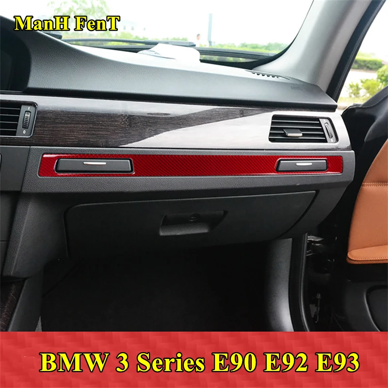 

Для BMW 3 серии E90 E92 E93 Co-pilot держатель для чашки рамка панель из углеродного волокна украшение интерьера 3D наклейка