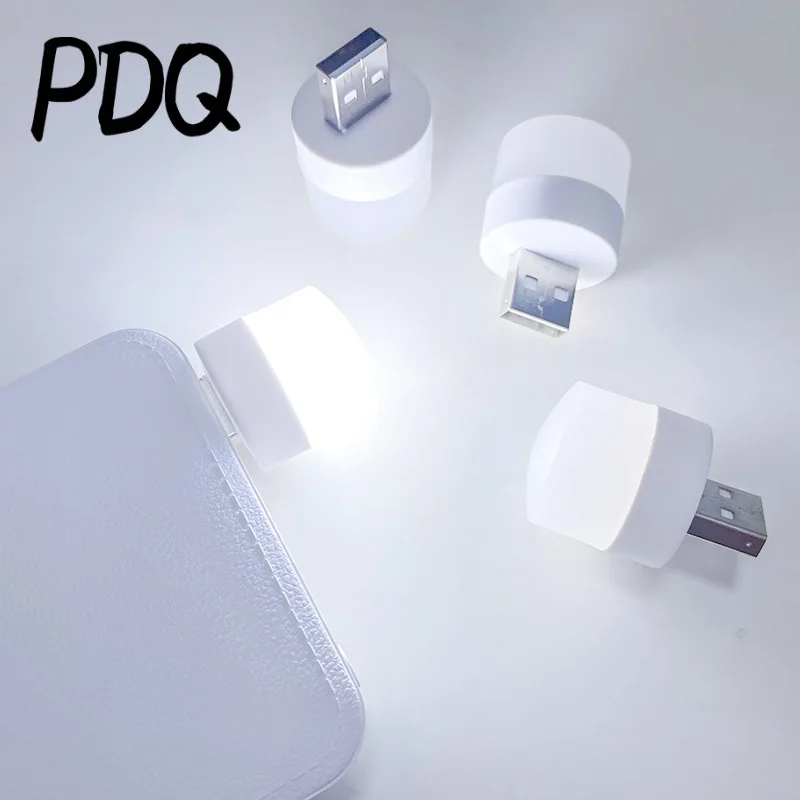 Купи USB Plug Lamp Mini Night Light Computer Mobile Power Charging Small Book Lamps LED Eye Protection Reading Light Desk Lighting за 106 рублей в магазине AliExpress