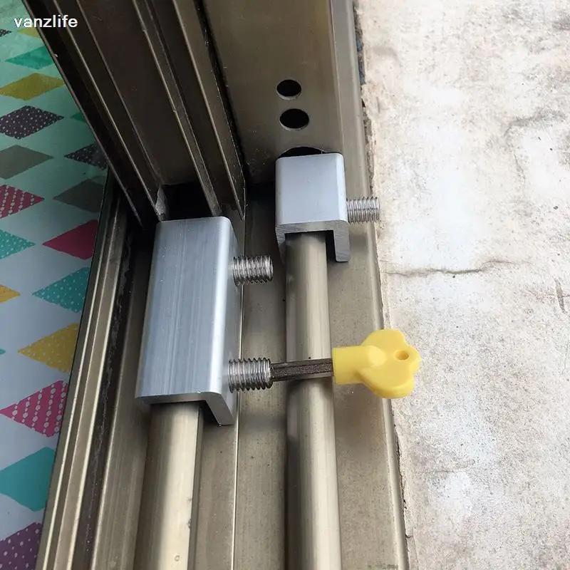 Vanzlife детское окно из алюминиевого сплава модели стальной дверной замок защитная
