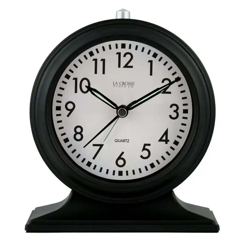 

Sweep Black Mantel Alarm Clock, 617-3014 Digital calendar Battery powered clock Digital clock Despertador digital dormitorio Clo