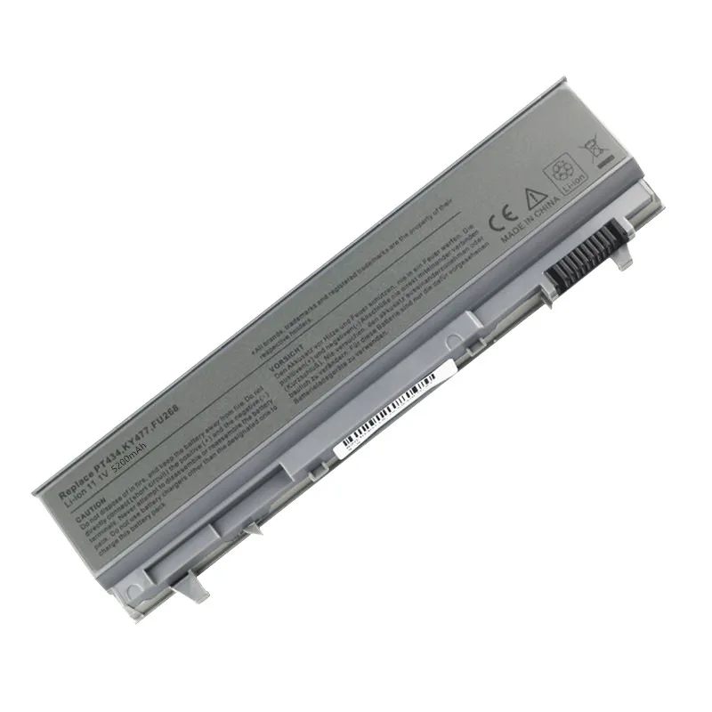 E6400 Аккумулятор для ноутбука Dell 451-10583 451-10584 4P887 C719R DFNCH FU571 KY265 KY477 NM631 PT434 R822G U844G W0X4F
