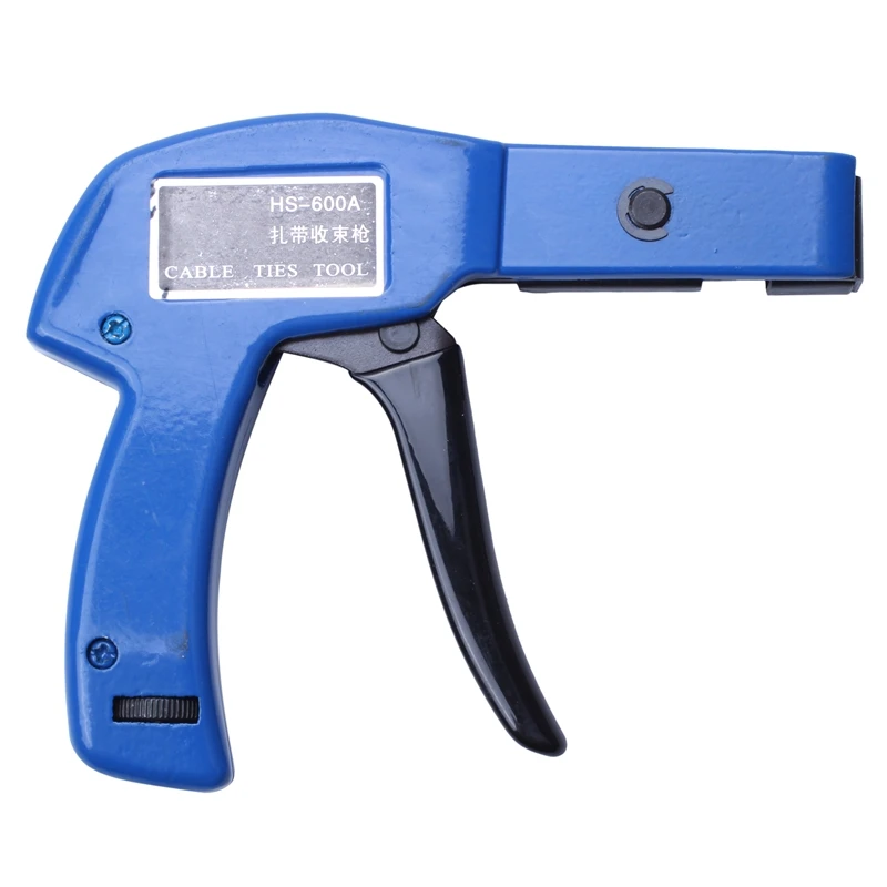 

Hs-600A Nylon Cable Tie Tool Plier Clamp Automatic Fastening Cutting Tool Special For Nylon Tie Width:2.4-4.8Mm Retail