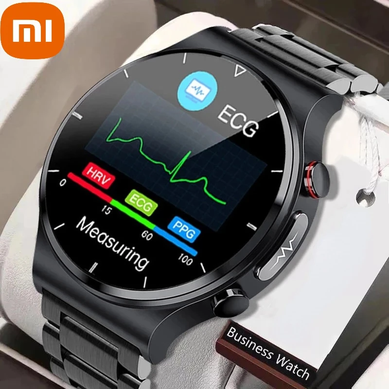 

xiaomi New ECG+PPG Smart Watch Men Blood Pressure Heart Rate Watches IP68 Waterproof Fitness Tracker Smartwatch For Huawei