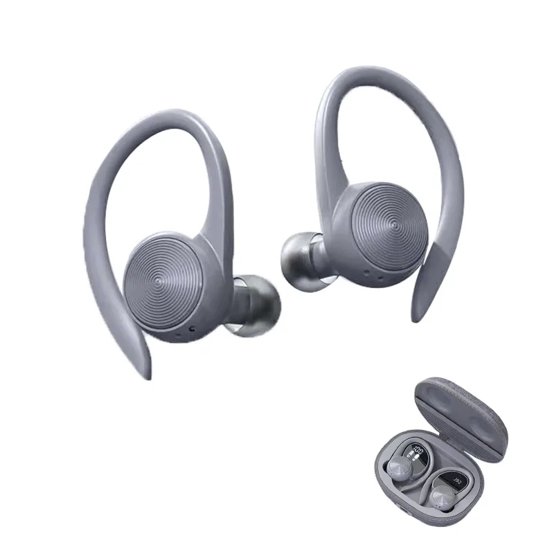 

Led Digital Display HIFI Noise Cancelling Headphones BT TWS Headsets Waterproof Wireless Earbud Charging Case