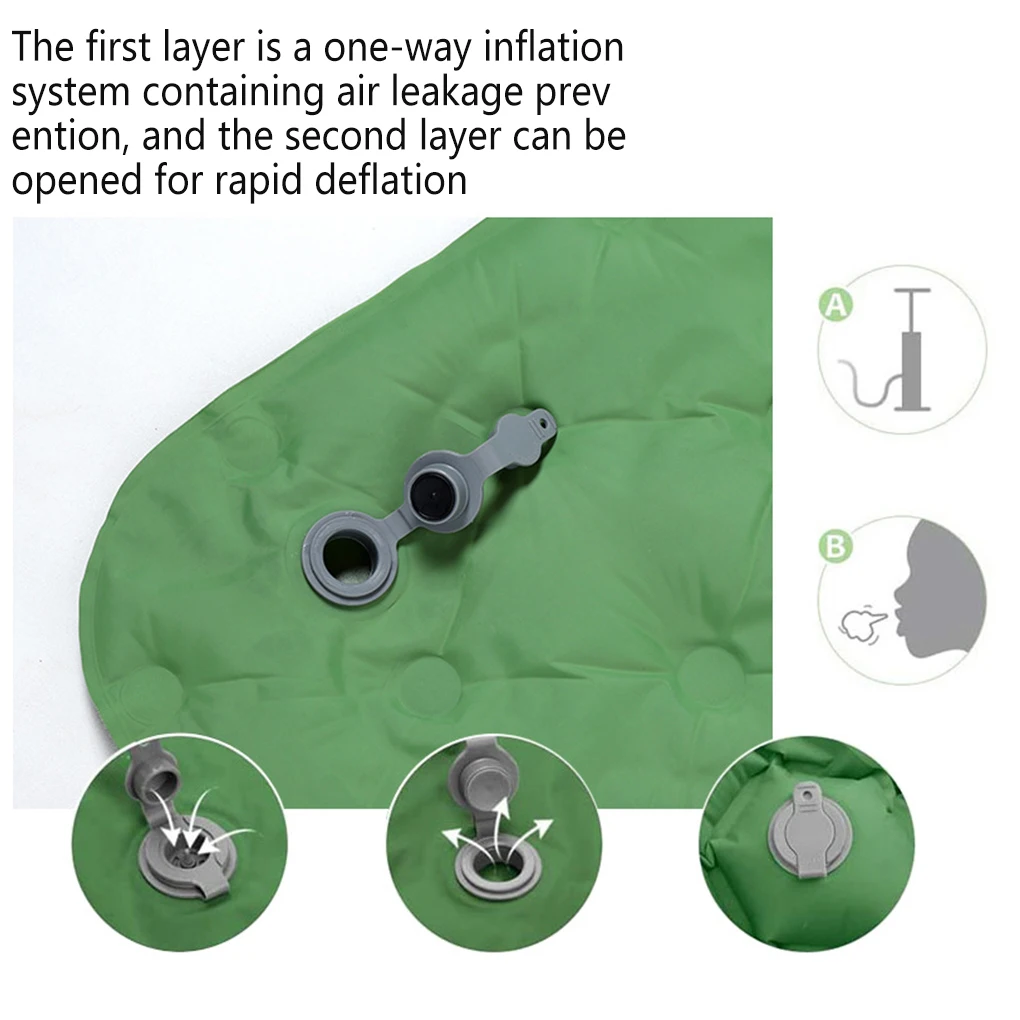 Складной портативный туристический надувной матрас большая палатка для