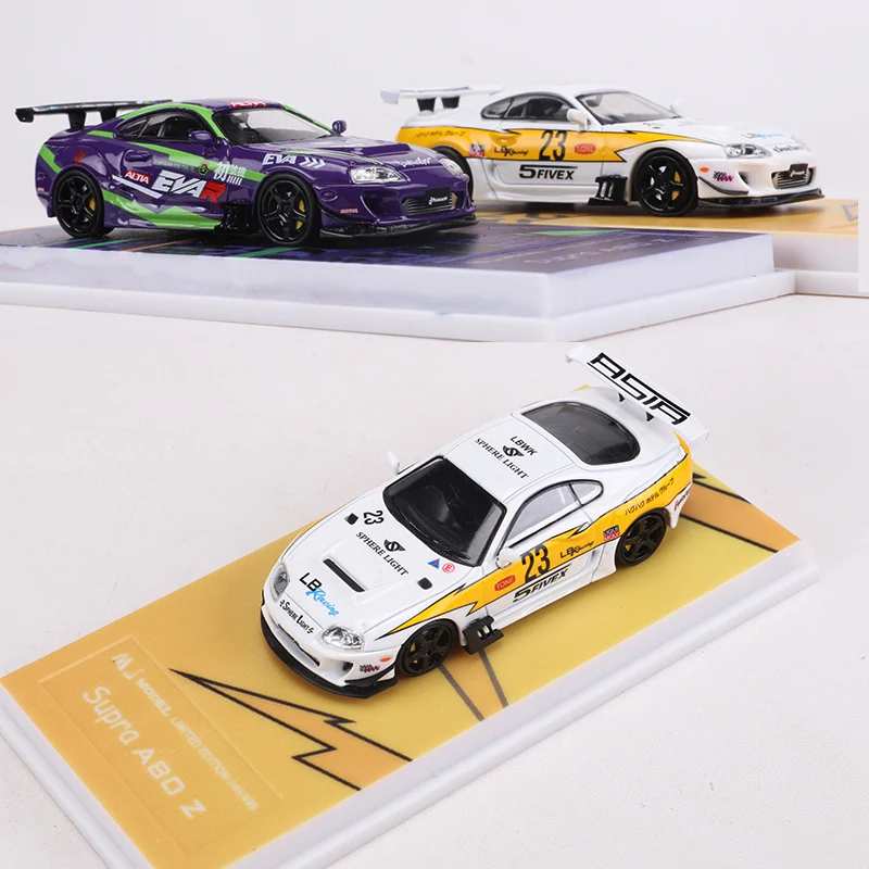 Модель автомобиля из сплава MJ 1:64 Supra A80 Z LBWK Elva