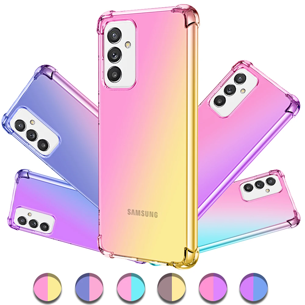 

Phone Case for Samsung Galaxy A82 A91 A90 A9 Star Lite A9 Star Pro A82 A81 A80 A8s A8 Plus 2018 A8 Star 2018,Gradient TPU Cover