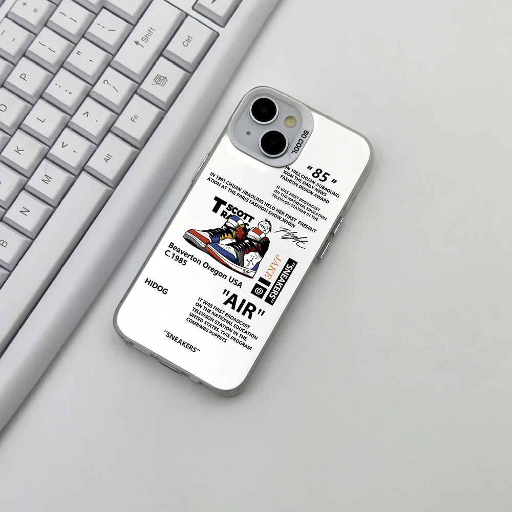 Брендовый чехол для телефона Hot Off AIR Sports Shoes для iphone 12 13 11 14 Pro 15 Plus 16 pro Max КРОССОВКИ Белая этикетка Задняя крышка Coque (art.: 3920cd95b1cd8) - 3920cd95b1cd8