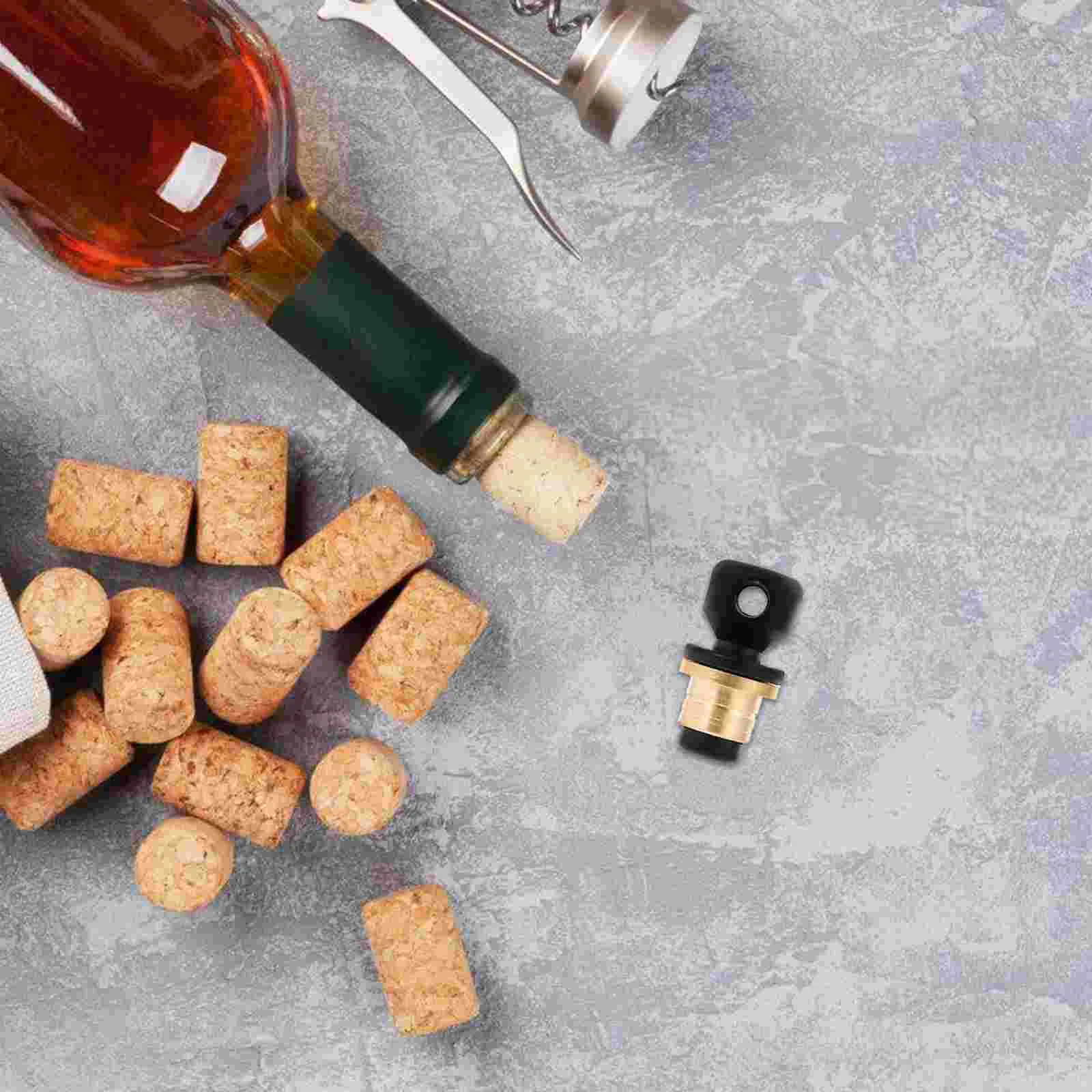 2 шт. пробка для тыквы многоразовые уплотнения бутылок латунное основание