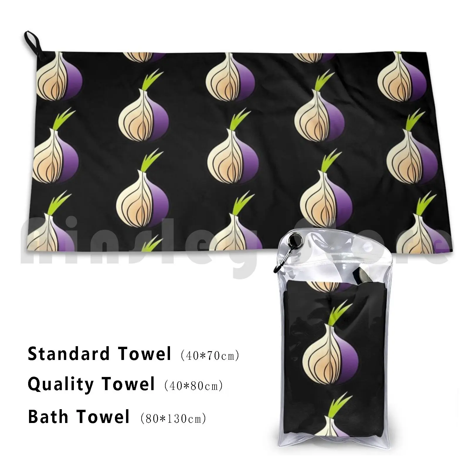 Быстросохнущее качественное полотенце Tor пляжное с логотипом компьютерная