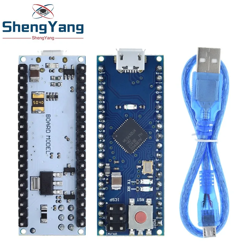 Плата расширения ATmega32u4 5 в 16 МГц, модуль для Arduino Micro, совместимый с R3 Nano, замена Pro Mini Microcontroller ONE