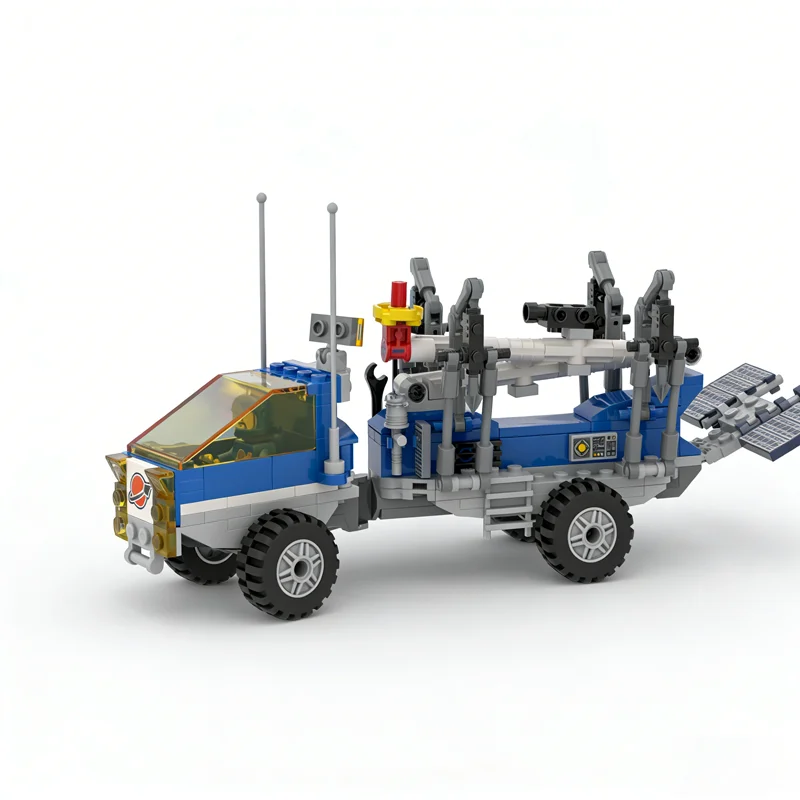 Фото 262 детали MOC: Классическая модель космического транспортного средства Canadarm Neo. Конструктор для сборки, архитектурные блоки. Подарки на фестиваль. Креативная идея для самостоятельной сборки. №3