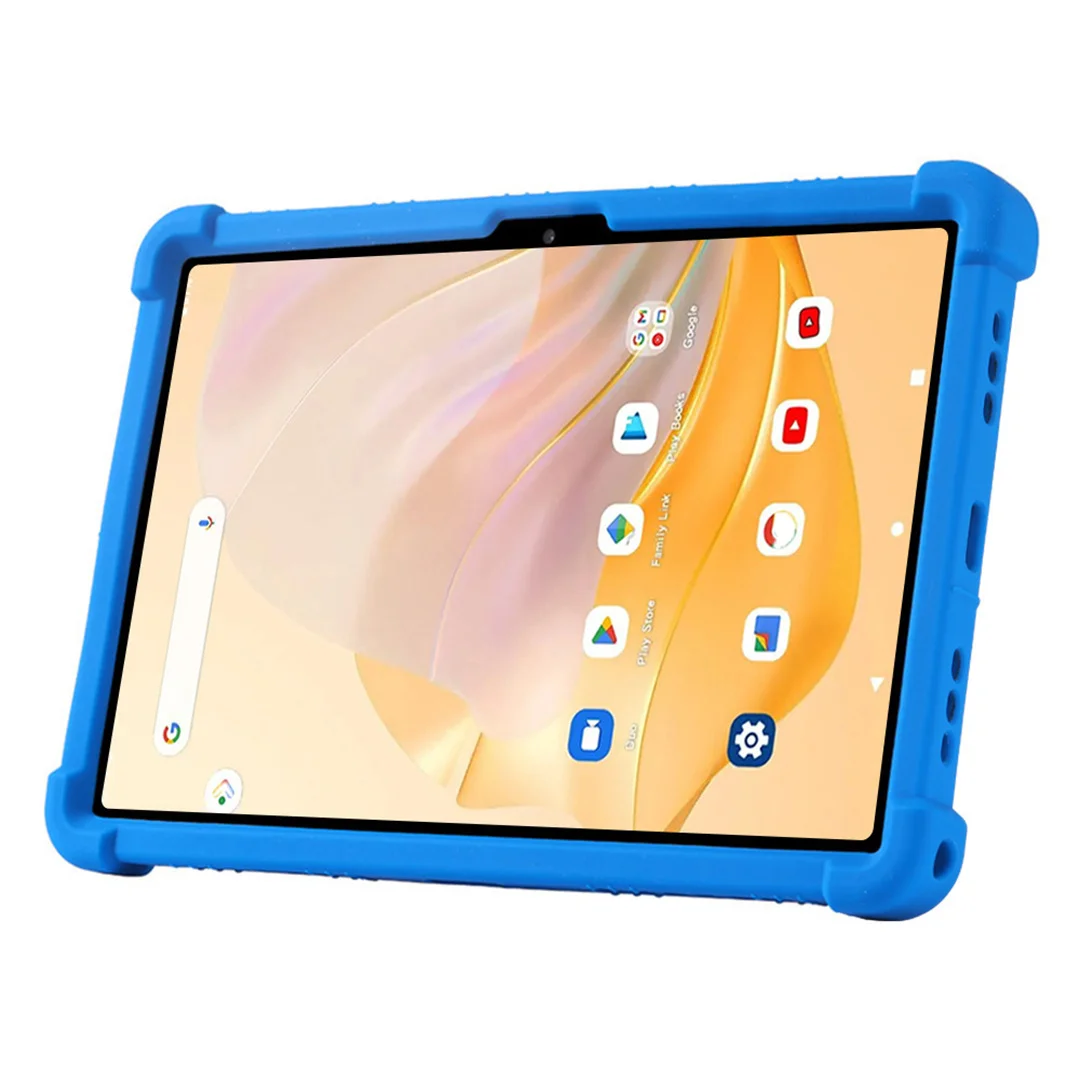 Фото Для PRITOM Tab 11/12 10,1 дюйма, противоударный силиконовый чехол с многоугольной подставкой, защита всего тела, моющийся, несколько цветов №3