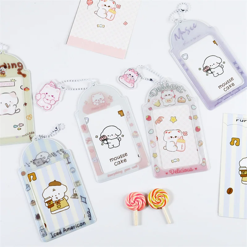 3-дюймовый милый держатель для карточек с фотографией Kpop Idol альбом открыток рамка