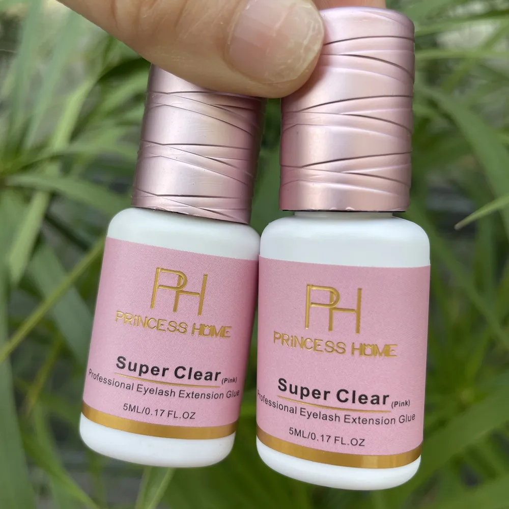 

Private Label Pink Clear Jelly Eyelash Glue With Vendor Wholesale Waterproof Customized Eyelash Extension Glue Eyelash Glue