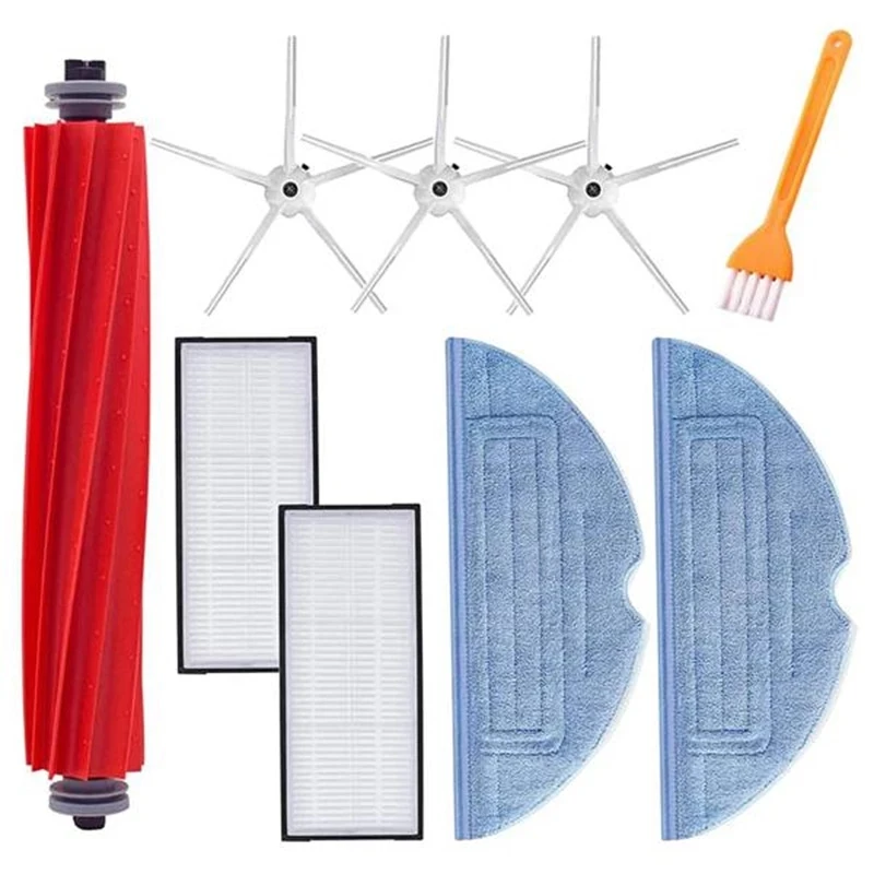 For XiaoMi Roborock S7 S70 S75 S7Max S7MaxV Replacement Accesories Main Roll Brush Mop Rag Hepa Filter Side Brush Vacuum Cleaner