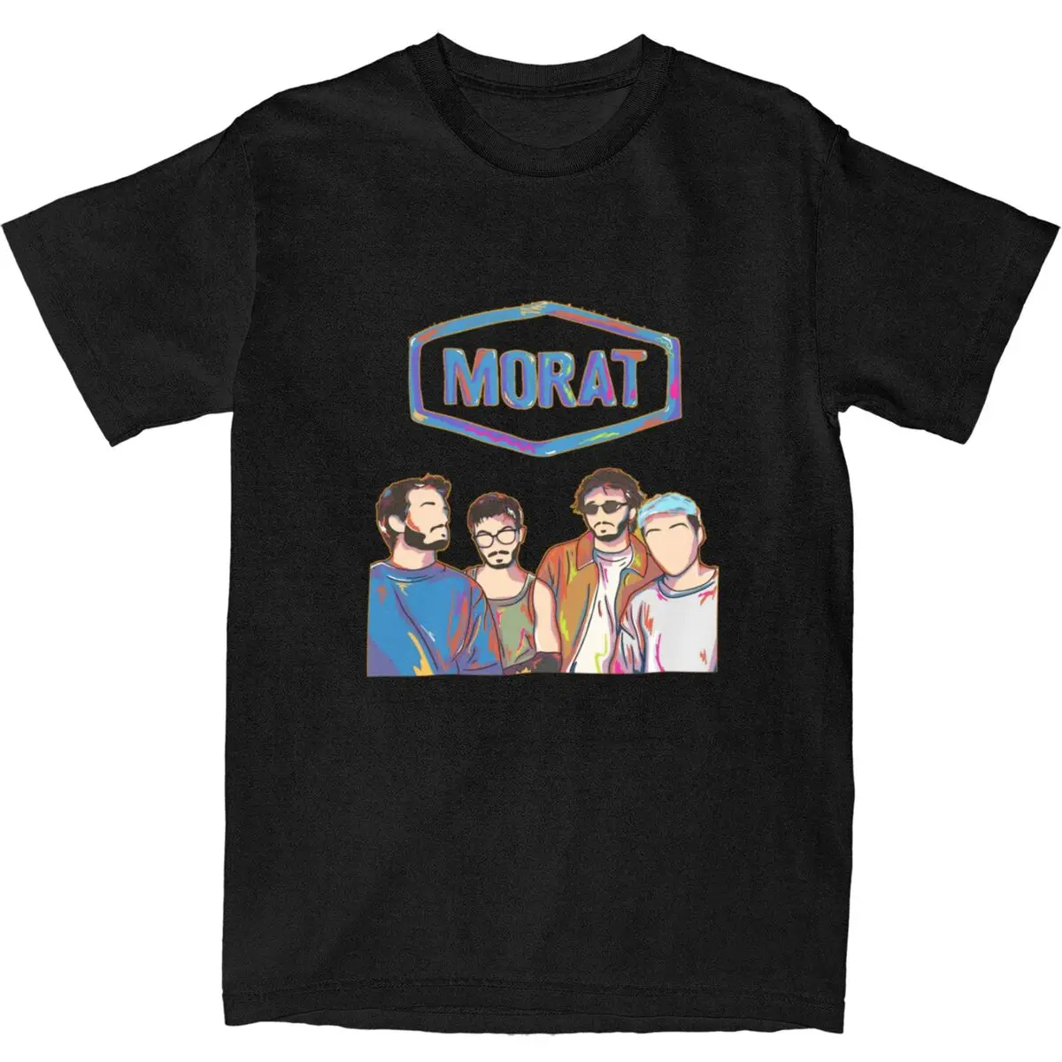 Футболка Morat летняя дисковая уличная футболка хлопковая хипстерская для мужчин