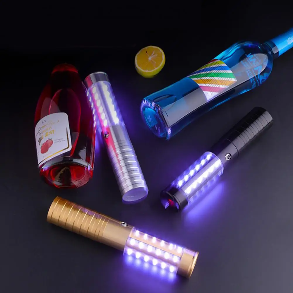

LED Glow Light Stick Entertainment Prop Ultra-Bright Party LED Wand Glowing Stick Prop with Charger Bar Club Party Supplies