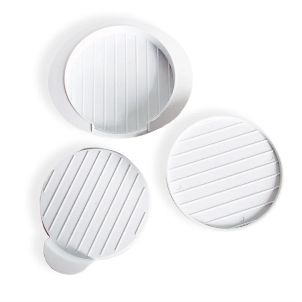 

Hamburger Presses Non Stick Portable ABS DIY Maker Washable Burger Mold Patty Detachable Handheld Cooking Accessories
