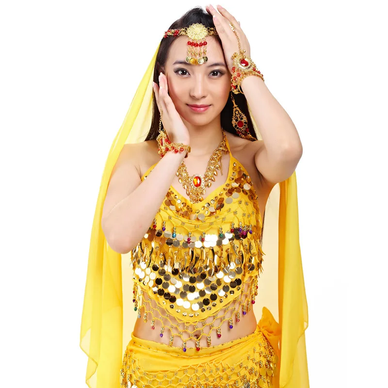 Женский топ для танца живота пикантный Топ индийских танцев 11 цветов на выбор