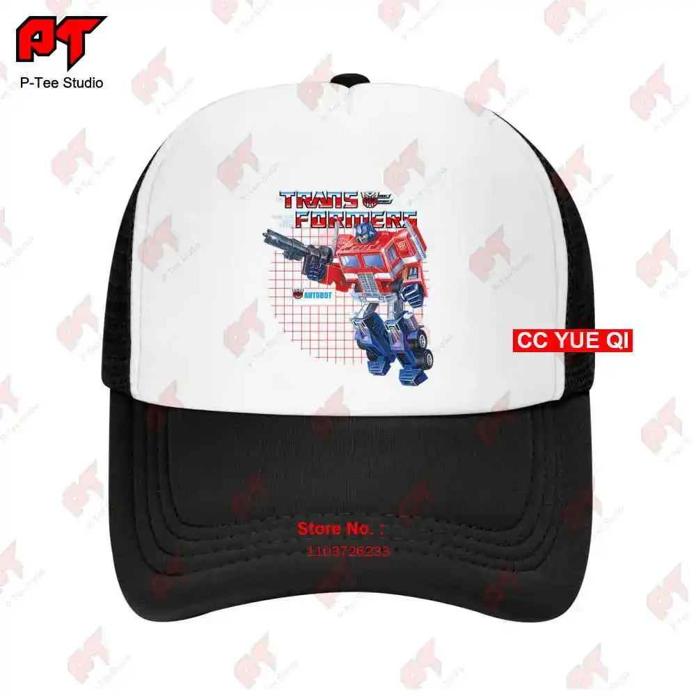 Бейсбольные кепки Youth Box Art Optimus Prime Truck Cap W9OZ