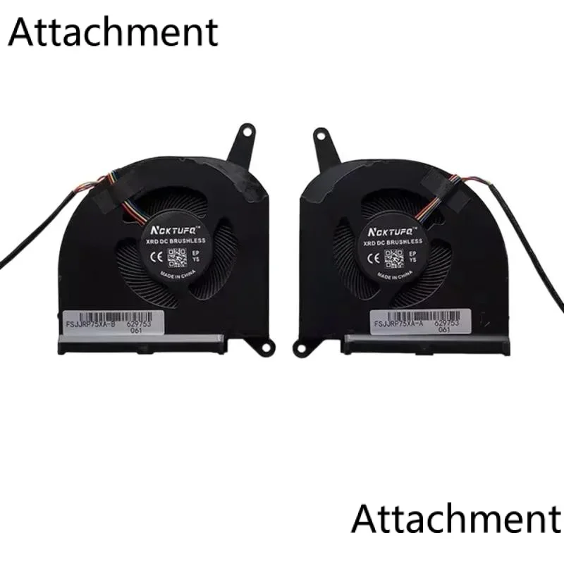 Кулер для ноутбука вентилятор охлаждения процессора Gigabyte AERO 15 OLED SA 17 15XA 15XB P75 P77