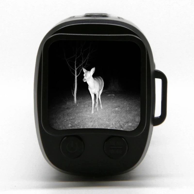 

X37E Compact Night Vision Monocular 5X Digital Zoom Infrared Night Vision Scope 5X 273-328 Yards Full Dark for Hunting Fishin