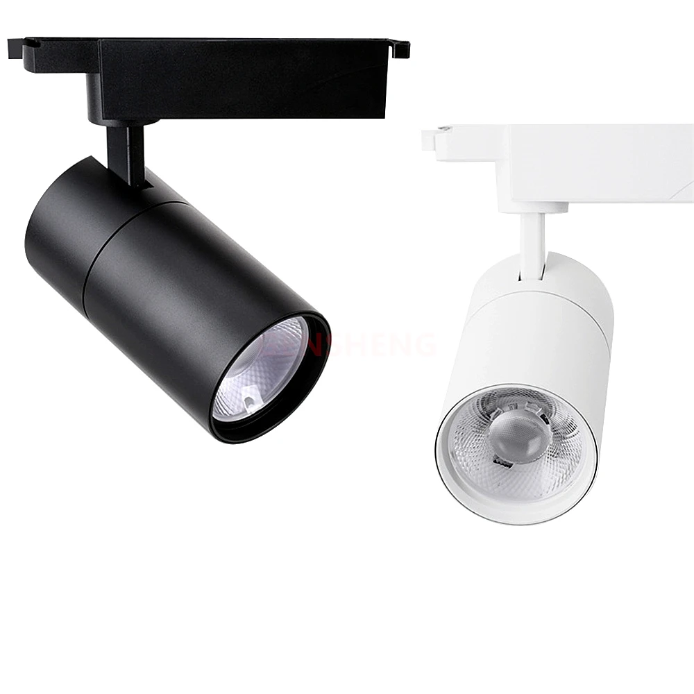 Светодиодный Трек Светильник COB трек прожектор потолочные светильники