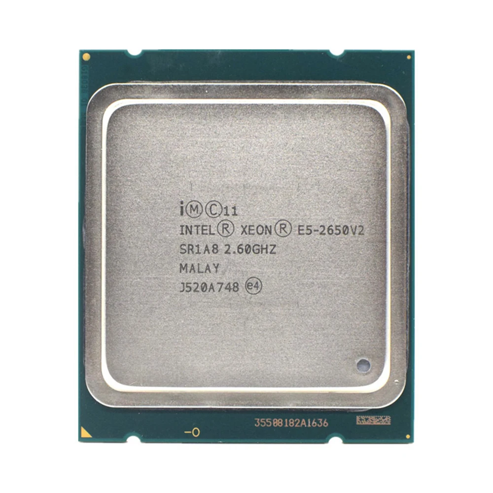 Процессор Intel Xeon E5 2650 V2 LGA 2011 8-ядерный 2,6 ГГц 20M 95 Вт SR1A8 E5 2650V2 поддержка материнской платы X79