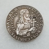 poland 1577 silver plated brass commemorative collectible coin gift lucky challenge coin copy coin