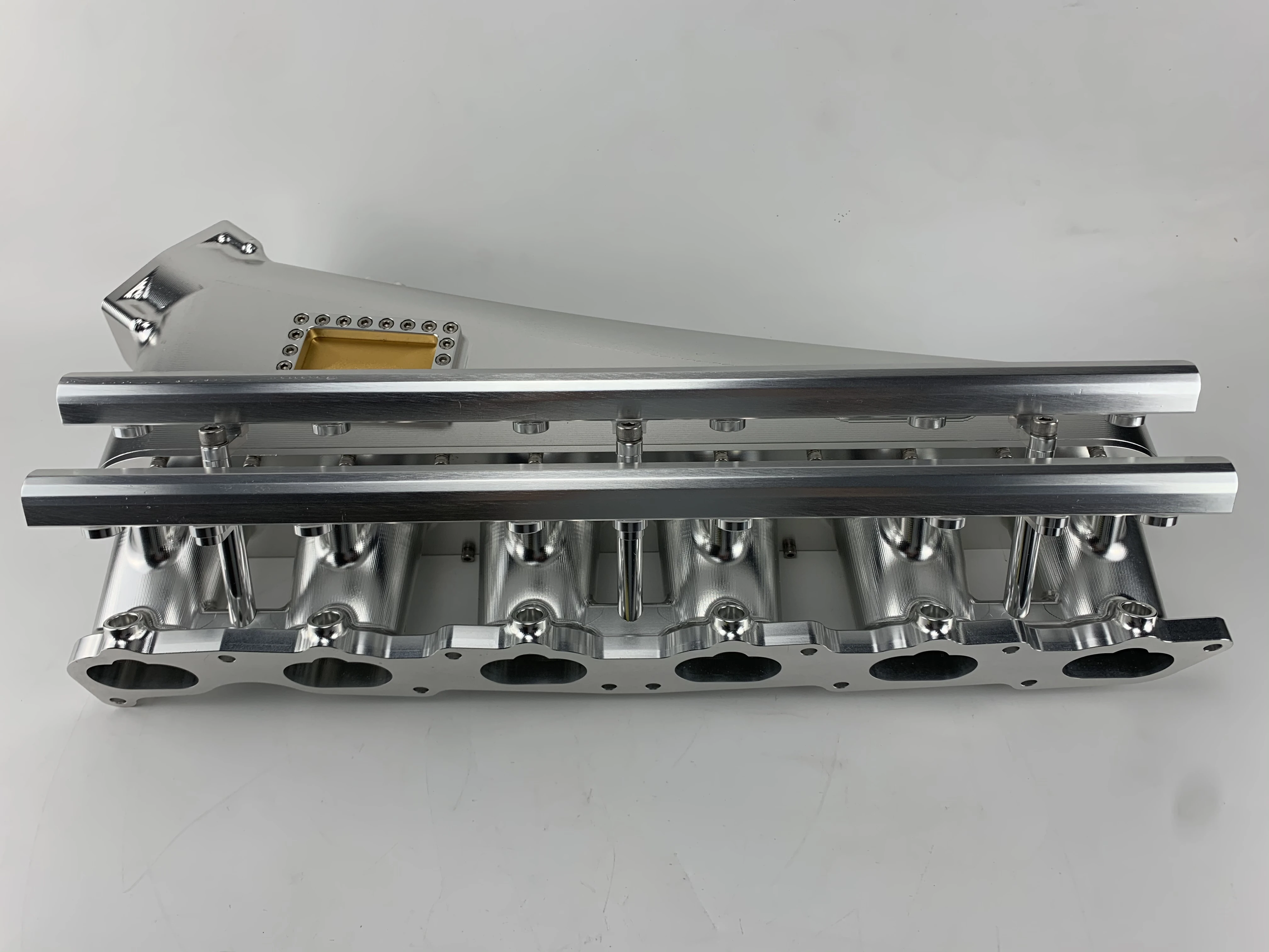 Алюминиевая заготовка с ЧПУ впускной коллектор TB48 на заказ для Nissan