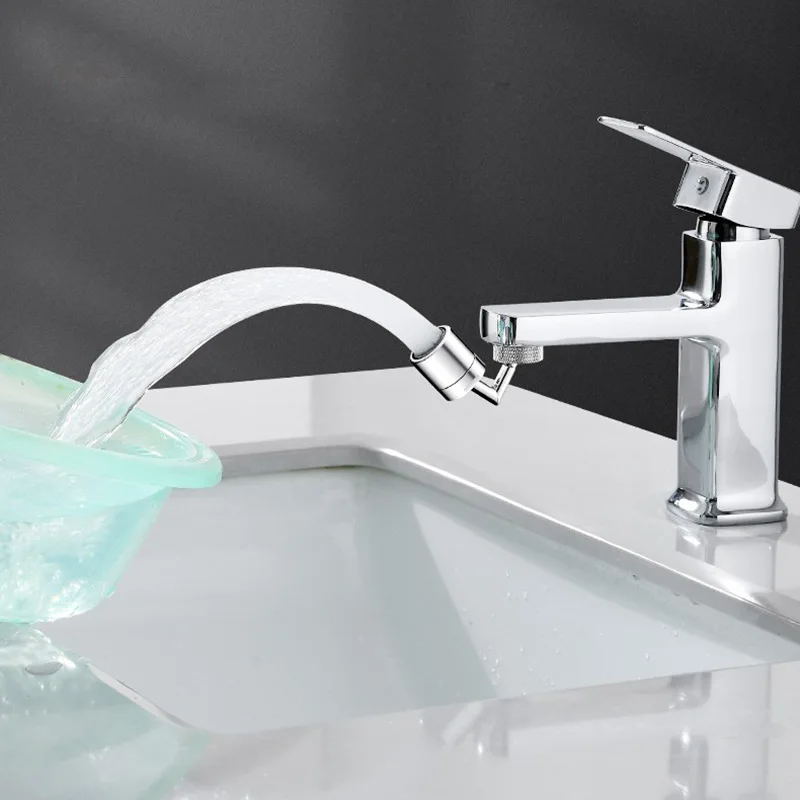 

Kitchen basin 720 full copper faucet universal bubbler extender water nozzle wash artifact filter