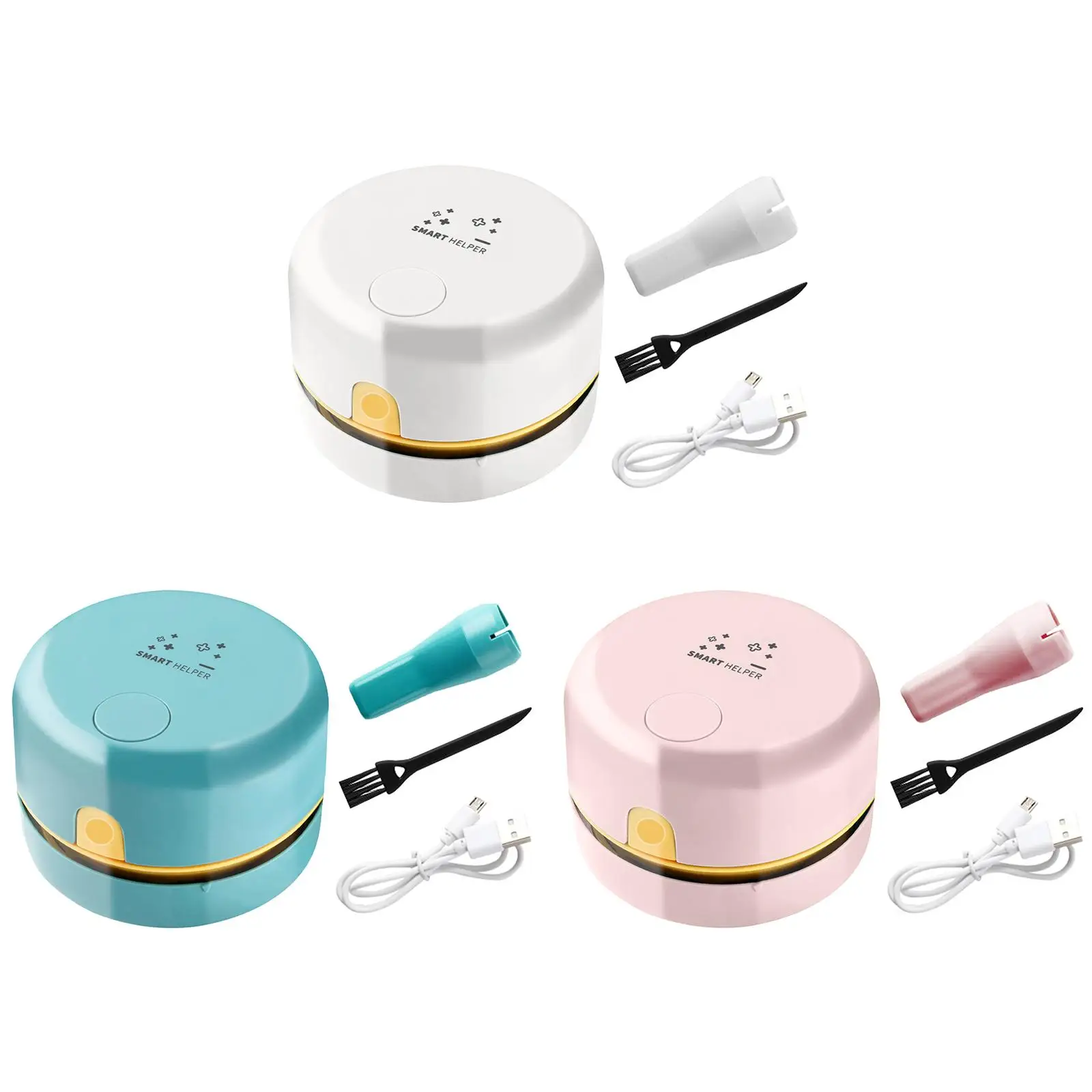 

Настольный мини-пылесос с Micro USB, мощная нейлоновая щетка