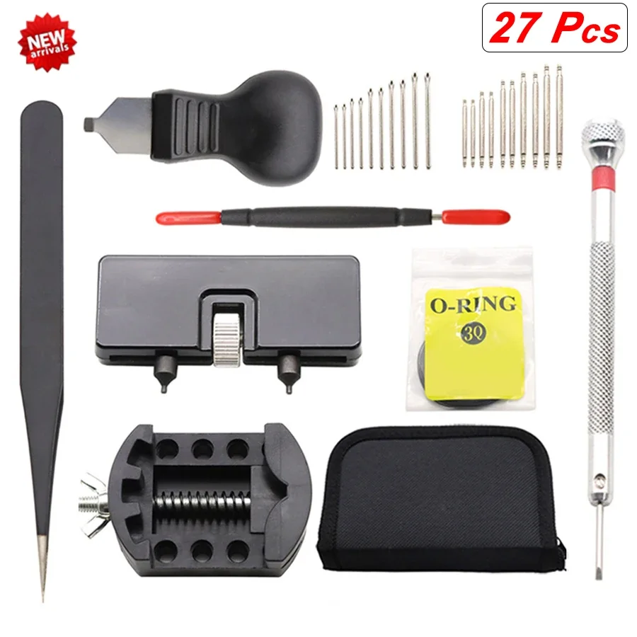 27-częściowy комплект для замены батареи часов сервировочная отвертка инструмент