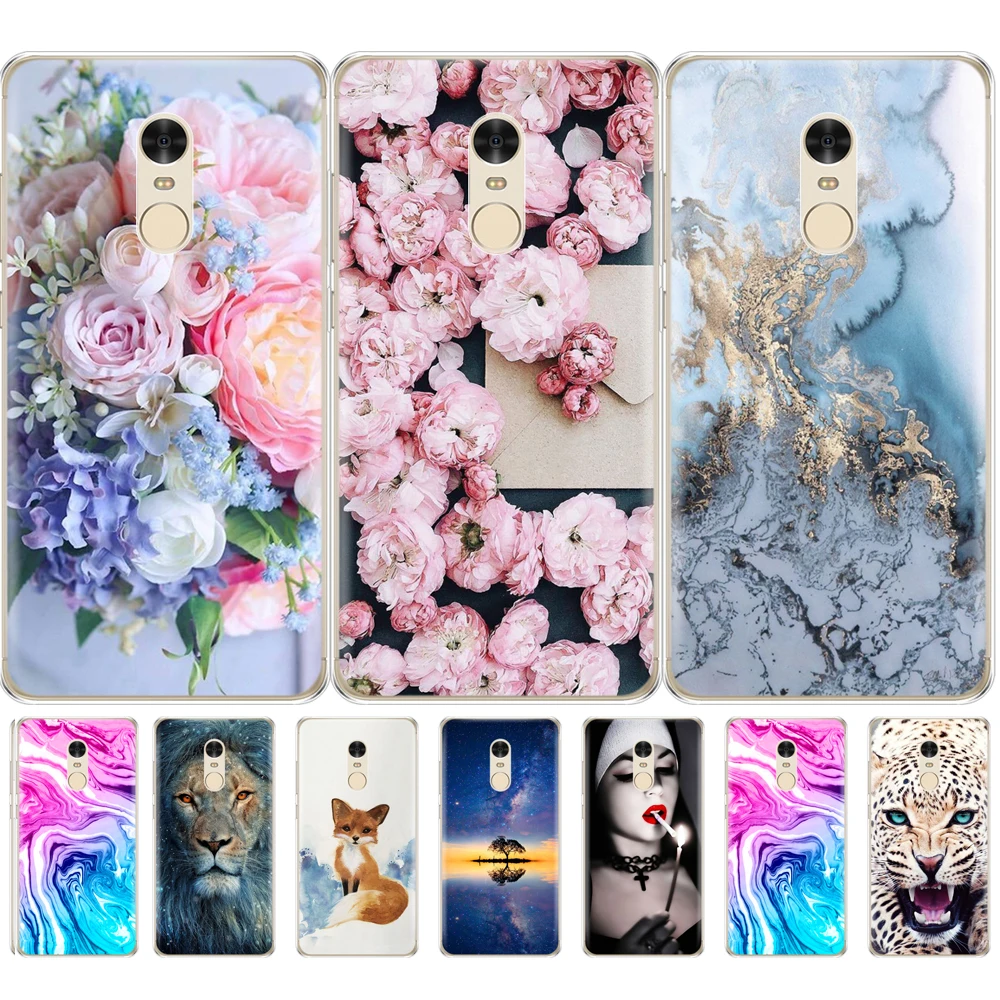 case for xiaomi redmi note 4note 4x case cover for redmi note 4xnote 4x phone case global version phone bags flower fruit free global shipping