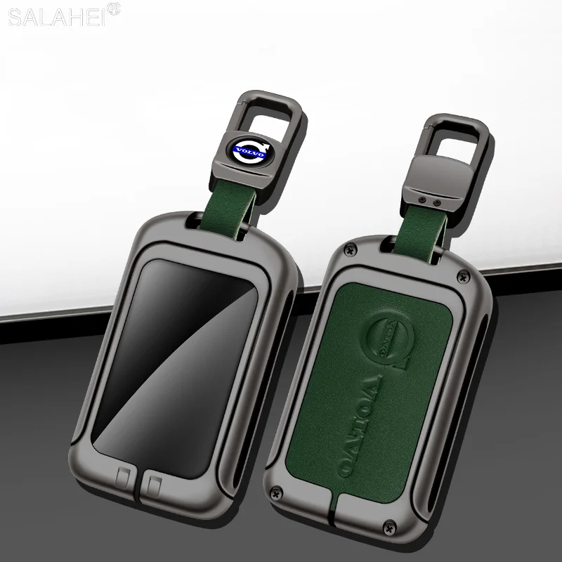

Zinc Alloy Car Key Cover Case Holder For Volvo S60 V60 S90 V90 C40 T5 T6 T8 XC40 XC60 XC90 Polestar 1 2 Auto Styling Accessories