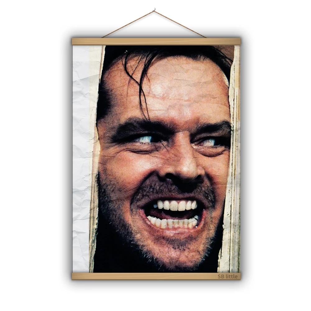 

The Shining Movie Series Classic Retro Poster Scroll Art Print Canvas Poster Painting Decor Unframed Tapestry