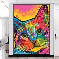 diy 5d diamond painting animal series kit lovely full drill square embroidery mosaic art picture of rhinestones home decor gifts
