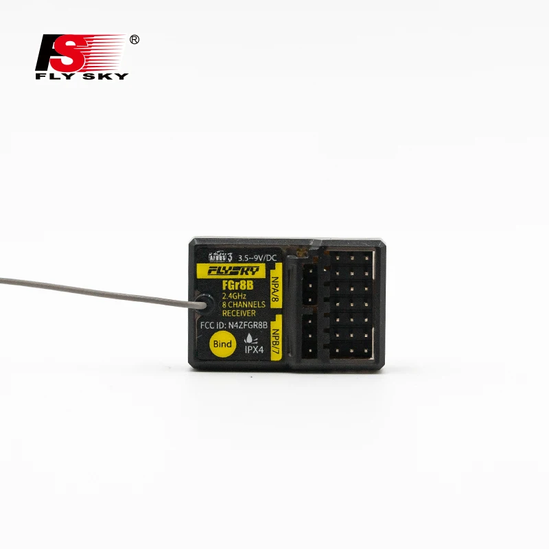 

Радиоприемник FLYSKY FGr8B AFHDS3 2,4G 8CH PWM PPM IBUS для FLYSKY PL18 NB4 NB4 Lite AFHDS3 радиопередатчик Радиоуправляемый автомобиль Лодка